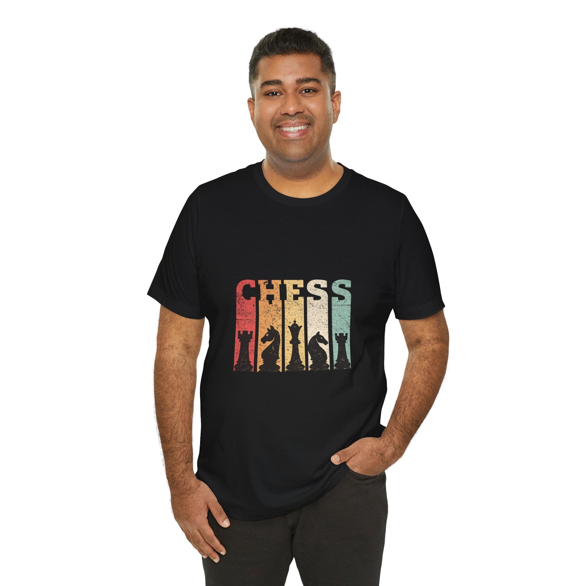 Chess T-shirt - Chess Retro Design