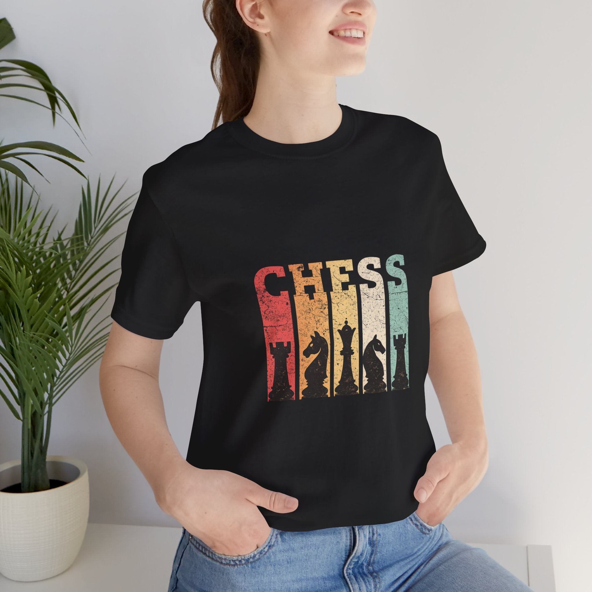 Chess T-shirt - Chess Retro Design