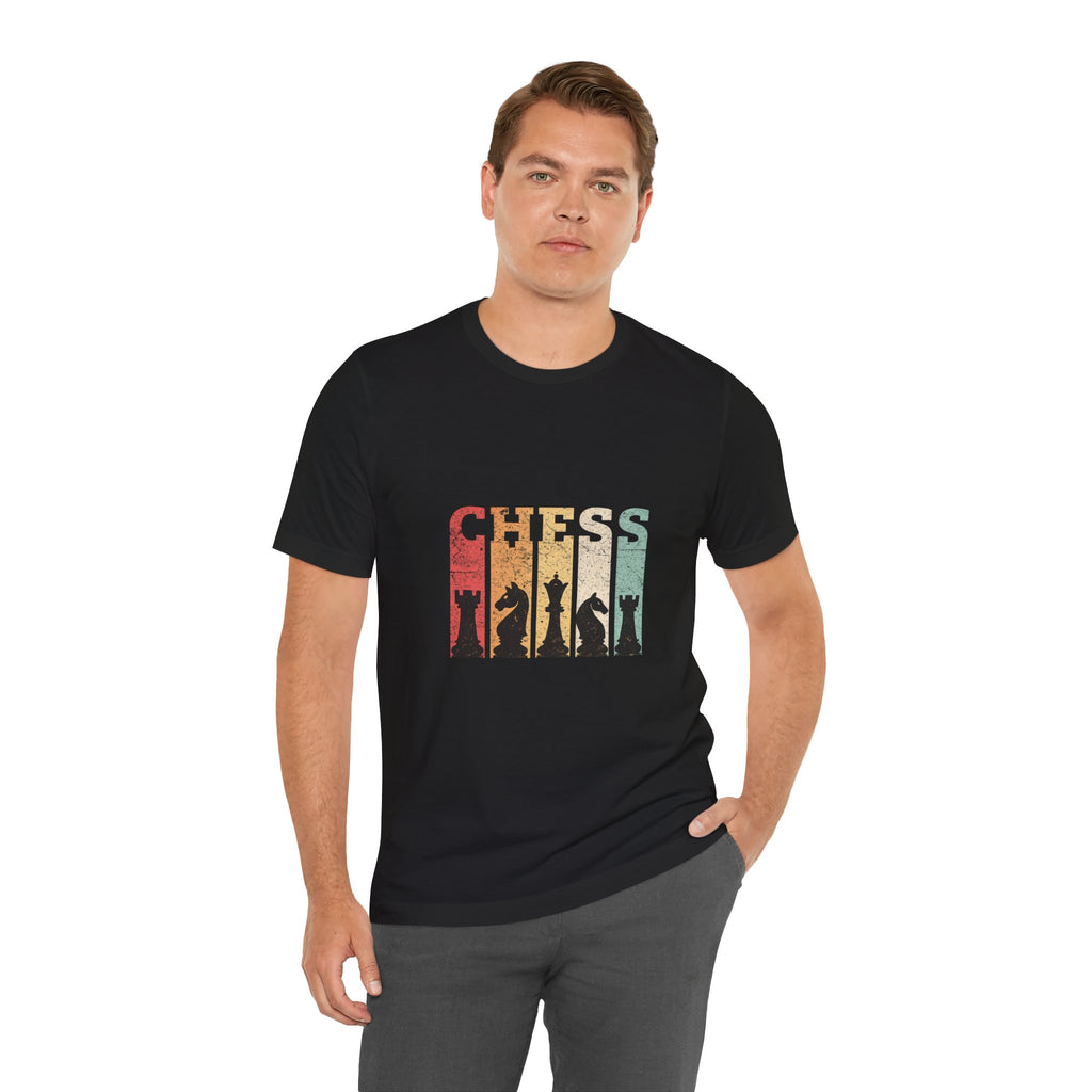 Chess T-shirt - Chess Retro Design