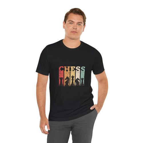Chess T-shirt - Chess Retro Design